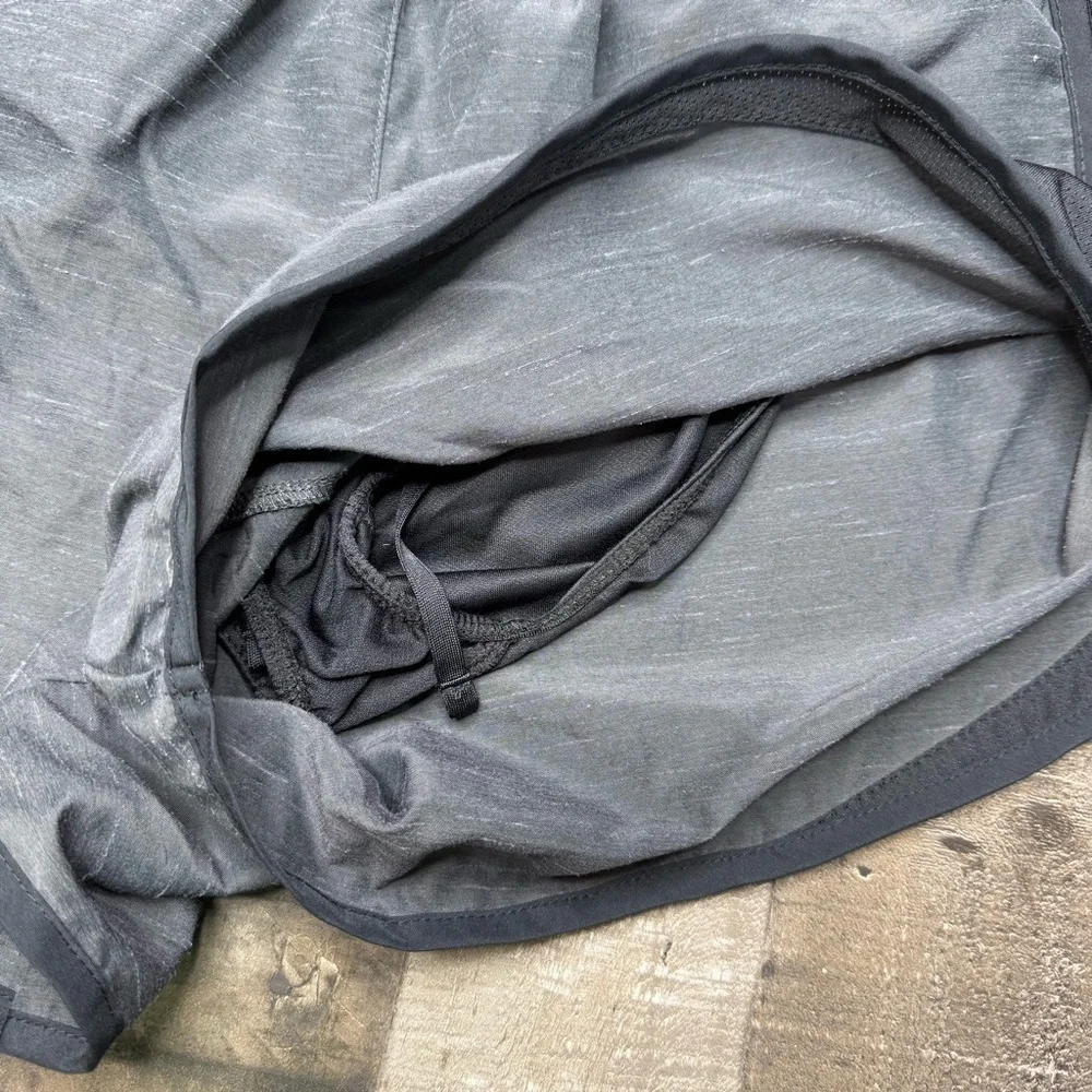 Nike Gray Athletic Shorts Lightweight Elastic Waistband